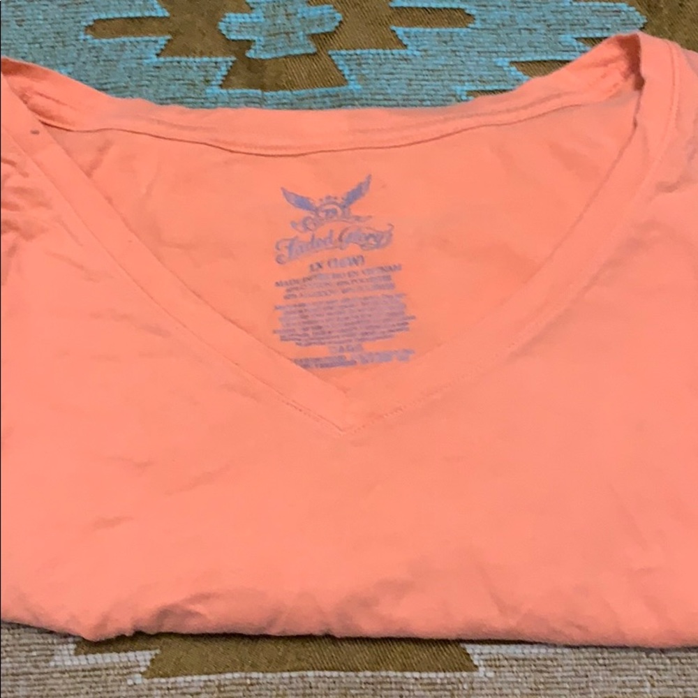 Orange shirt